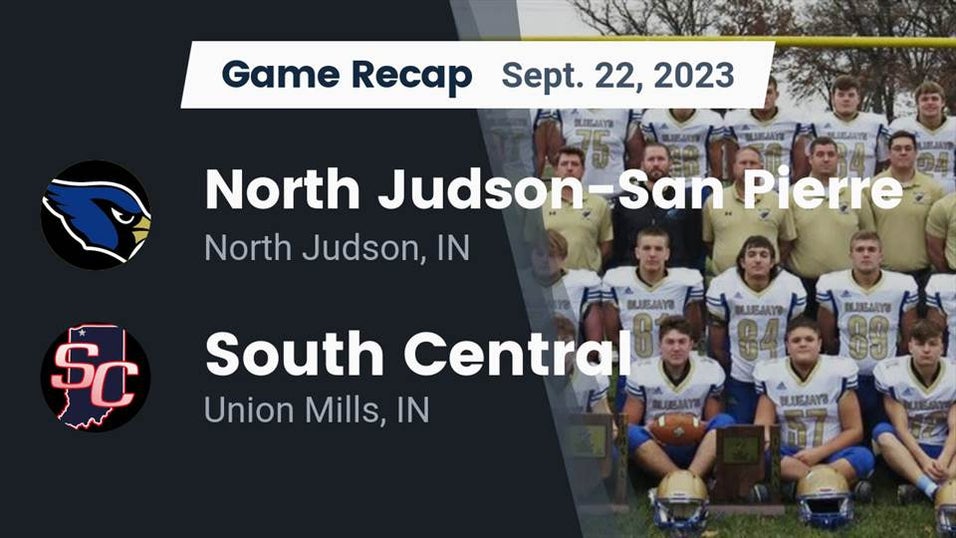 South Central vs North JudsonSan Pierre Football 9/22/2023