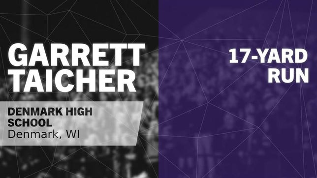Watch this highlight video of Garrett Taicher