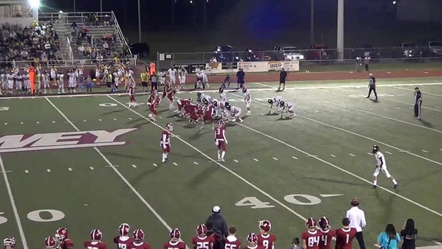 Watch this highlight video of Parker Garrison of the Dewey (OK) football team in its game Jay High School on Sep 22, 2023