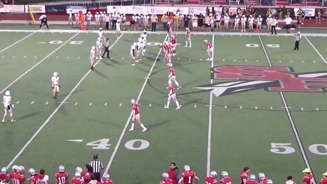 Watch this highlight video of Bode Stevenson of the Grove City (PA) football team in its game Slippery Rock High School on Sep 22, 2023