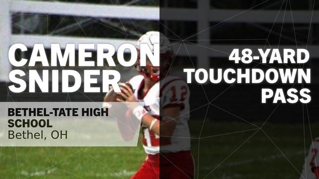 Watch this highlight video of Cameron Snider