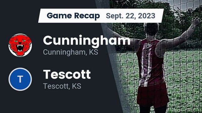 Watch this highlight video of the Cunningham (KS) football team in its game Recap: Cunningham  vs. Tescott  2023 on Sep 22, 2023
