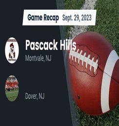 Pascack Hills vs East Side | Football | 11/2/2023