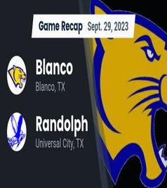 Blanco vs Randolph | Football | 9/29/2023
