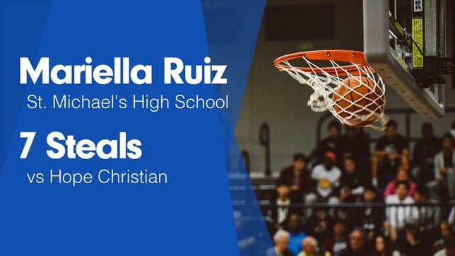 Watch this highlight video of Mariella Ruiz