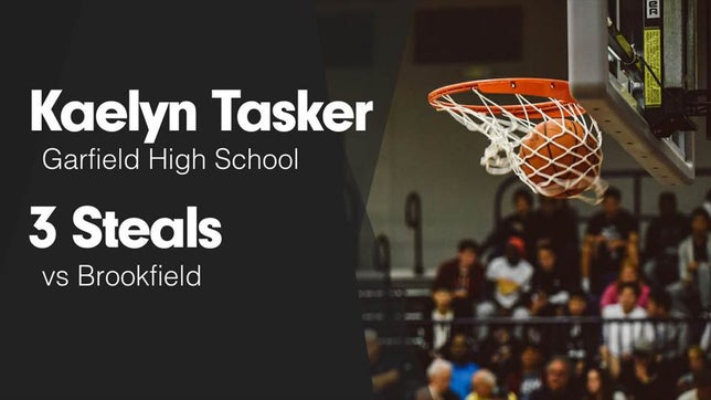 Watch this highlight video of Kaelyn Tasker