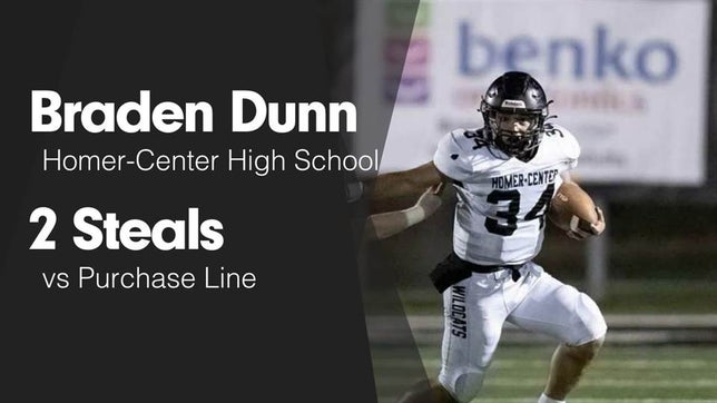 Watch this highlight video of Braden Dunn
