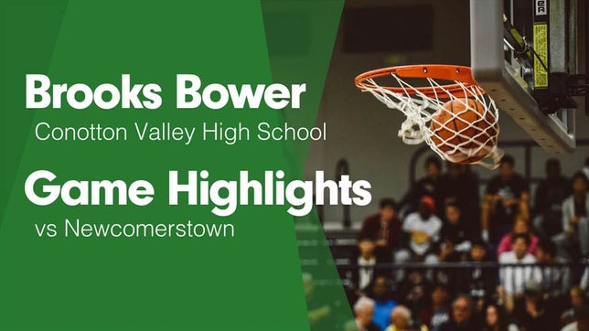 Watch this highlight video of Brooks Bower