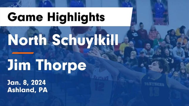 Watch this highlight video of the North Schuylkill (Ashland, PA) basketball team in its game North Schuylkill  vs Jim Thorpe  Game Highlights - Jan. 8, 2024 on Jan 8, 2024