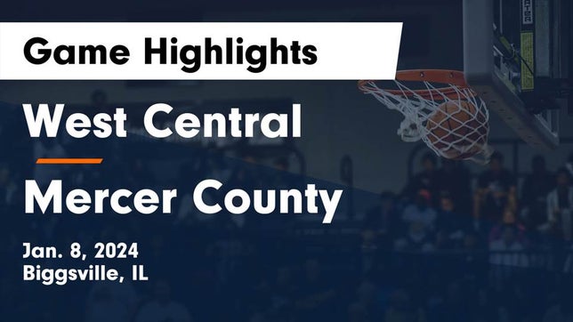 Watch this highlight video of the Biggsville West Central (Biggsville, IL) girls basketball team in its game West Central  vs Mercer County  Game Highlights - Jan. 8, 2024 on Jan 8, 2024