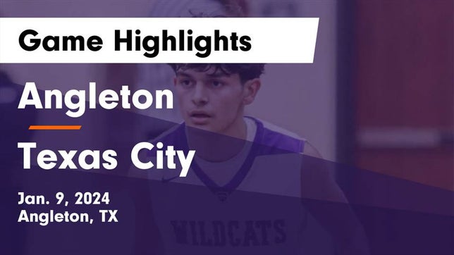 Watch this highlight video of the Angleton (TX) basketball team in its game Angleton  vs Texas City  Game Highlights - Jan. 9, 2024 on Jan 9, 2024