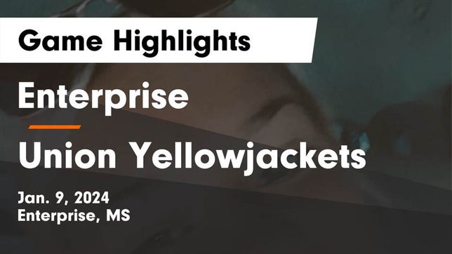 Watch this highlight video of the Enterprise (MS) girls basketball team in its game Enterprise  vs Union Yellowjackets Game Highlights - Jan. 9, 2024 on Jan 9, 2024