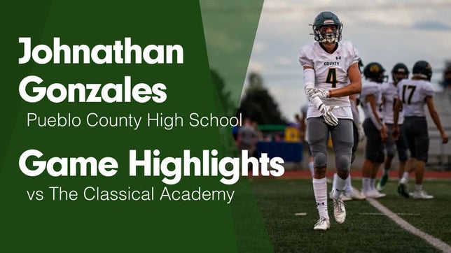 Watch this highlight video of Johnathan Gonzales