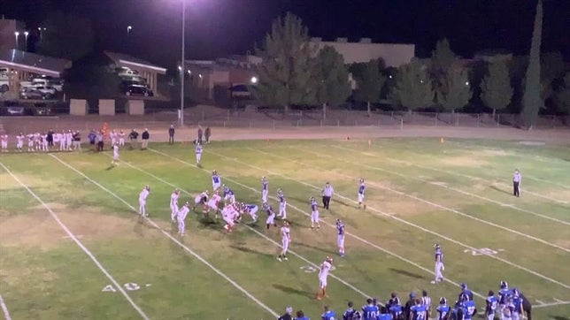 Watch this highlight video of Bryceton Meyer of the Bisbee (AZ) football team in its game Camp Verde High School on Oct 27, 2023