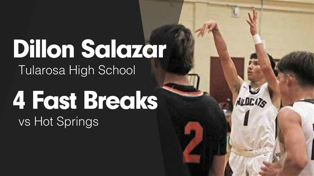 Watch this highlight video of Dillon Salazar