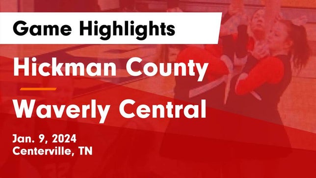 Watch this highlight video of the Hickman County (Centerville, TN) girls basketball team in its game Hickman County  vs Waverly Central  Game Highlights - Jan. 9, 2024 on Jan 9, 2024