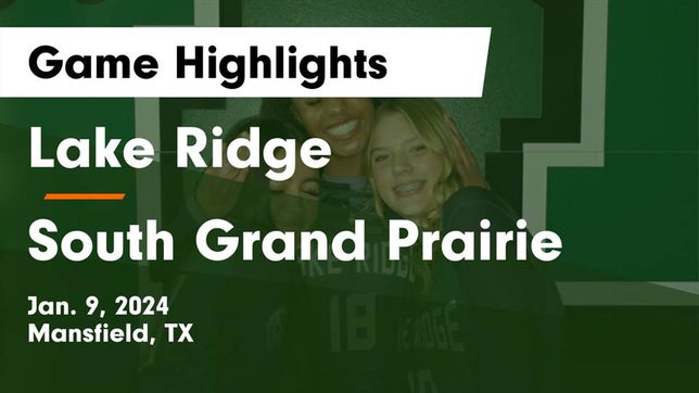 Soccer Game Preview: Lake Ridge vs. Mansfield Legacy