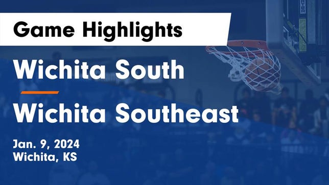 Watch this highlight video of the South (Wichita, KS) girls basketball team in its game Wichita South  vs Wichita Southeast  Game Highlights - Jan. 9, 2024 on Jan 9, 2024