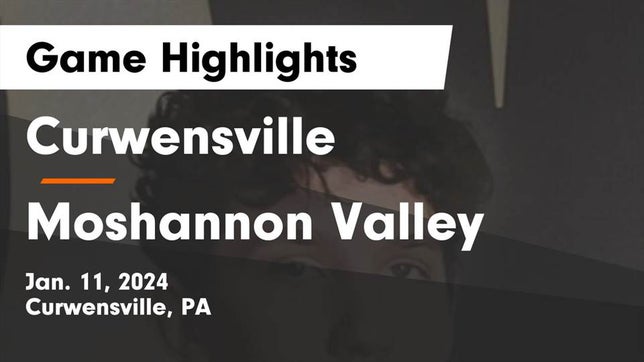 Watch this highlight video of the Curwensville (PA) basketball team in its game Curwensville  vs Moshannon Valley  Game Highlights - Jan. 11, 2024 on Jan 11, 2024