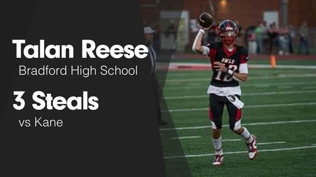 Watch this highlight video of Talan Reese