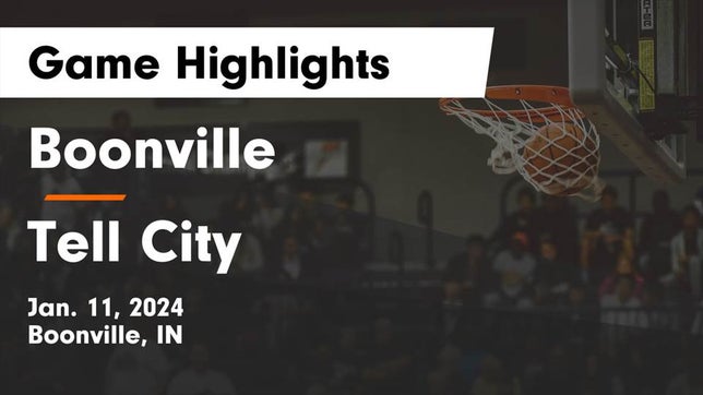 Watch this highlight video of the Boonville (IN) girls basketball team in its game Boonville  vs Tell City  Game Highlights - Jan. 11, 2024 on Jan 11, 2024