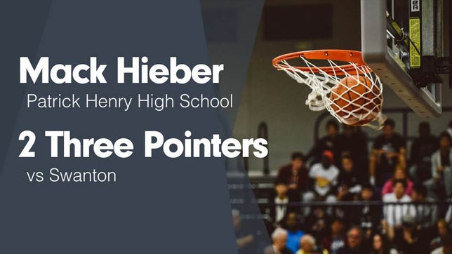 Watch this highlight video of Mack Hieber