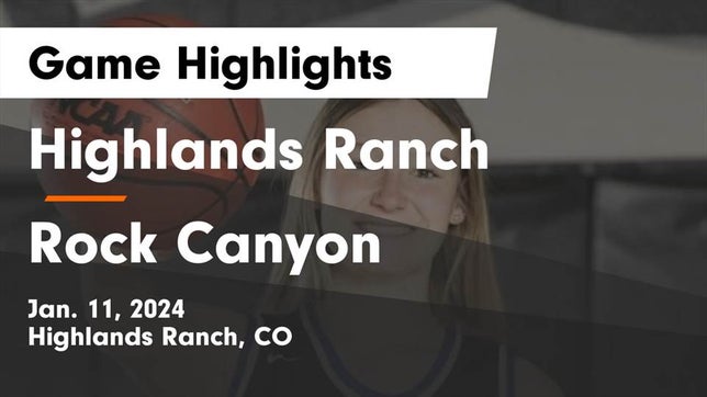 Basketball Game Recap: Highlands Ranch Falcons vs. Rock Canyon Jaguars