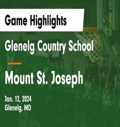 Glenelg Country vs St. Frances Academy | Basketball | 2/20