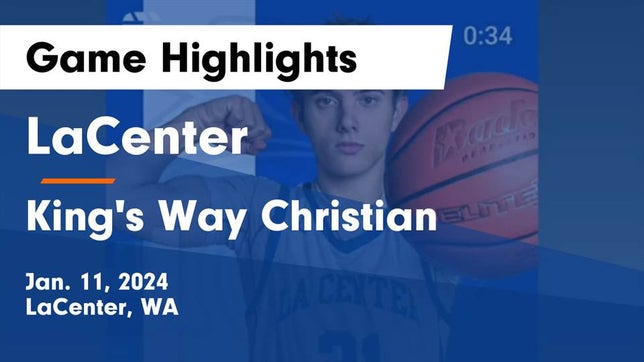 Watch this highlight video of the La Center (WA) basketball team in its game LaCenter  vs King's Way Christian  Game Highlights - Jan. 11, 2024 on Jan 11, 2024