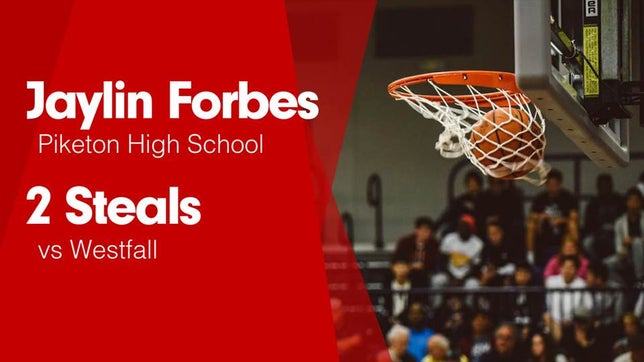 Watch this highlight video of Jaylin Forbes