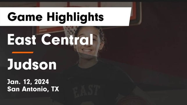 Watch this highlight video of the East Central (San Antonio, TX) girls basketball team in its game East Central  vs Judson  Game Highlights - Jan. 12, 2024 on Jan 12, 2024