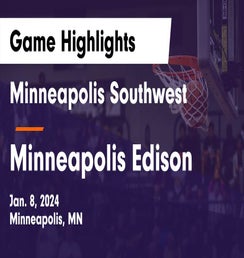 St. Anthony Village vs Minneapolis Southwest | Basketball | 12/6/2023