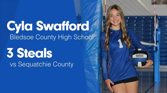 Watch this highlight video of Cyla Swafford