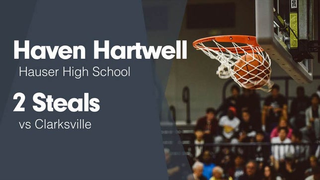 Watch this highlight video of Haven Hartwell