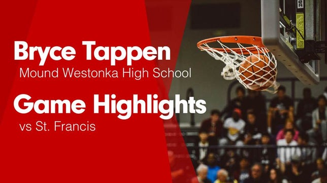 Watch this highlight video of Bryce Tappen