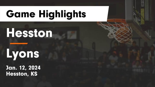 Watch this highlight video of the Hesston (KS) basketball team in its game Hesston  vs Lyons  Game Highlights - Jan. 12, 2024 on Jan 12, 2024