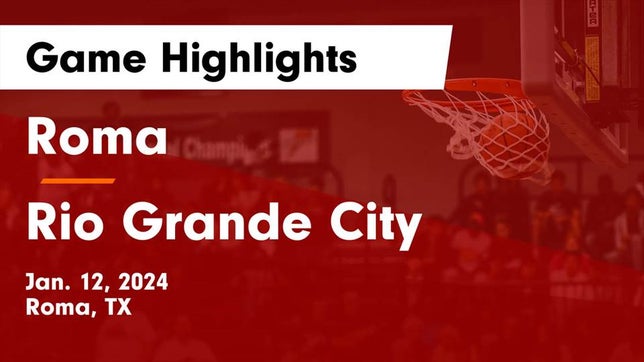 Watch this highlight video of the Roma (TX) basketball team in its game Roma  vs Rio Grande City  Game Highlights - Jan. 12, 2024 on Jan 12, 2024