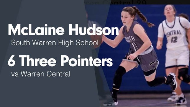 Watch this highlight video of Mclaine Hudson