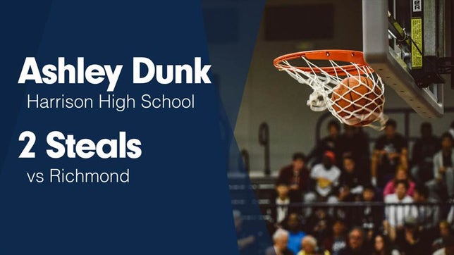 Watch this highlight video of Ashley Dunk