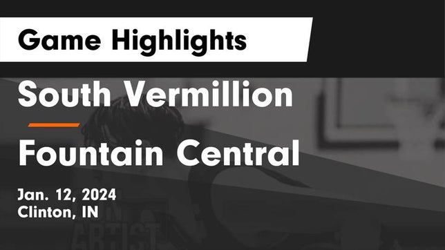 Watch this highlight video of the South Vermillion (Clinton, IN) basketball team in its game South Vermillion  vs Fountain Central  Game Highlights - Jan. 12, 2024 on Jan 12, 2024