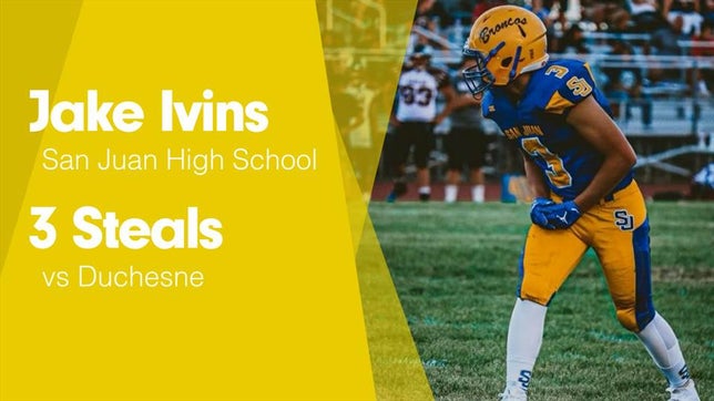 Watch this highlight video of Jake Ivins