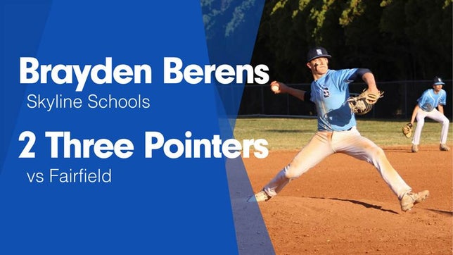 Watch this highlight video of Brayden Berens