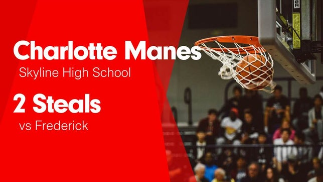 Watch this highlight video of Charlotte Manes
