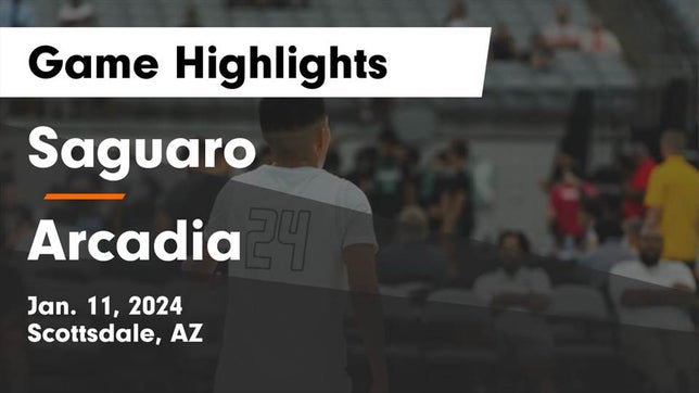 Watch this highlight video of the Saguaro (Scottsdale, AZ) basketball team in its game Saguaro  vs Arcadia  Game Highlights - Jan. 11, 2024 on Jan 11, 2024