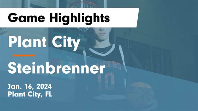 Watch this highlight video of the Plant City (FL) basketball team in its game Plant City  vs Steinbrenner  Game Highlights - Jan. 16, 2024 on Jan 16, 2024