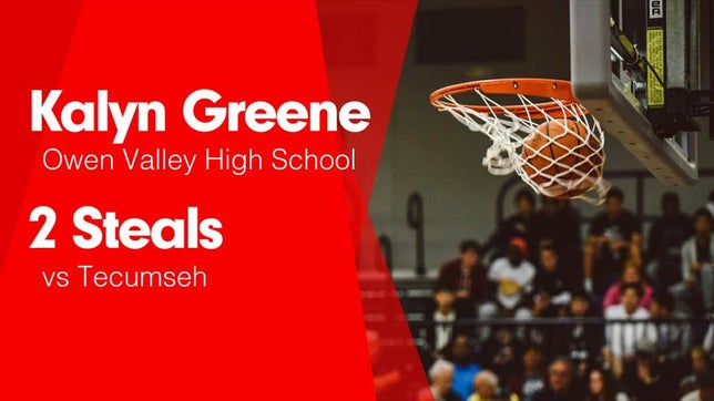 Watch this highlight video of Kalyn Greene
