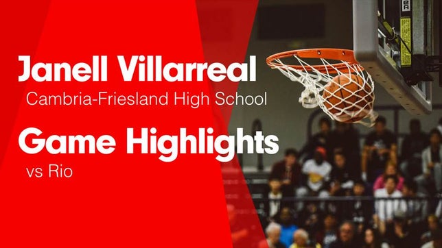 Watch this highlight video of Janell Villarreal