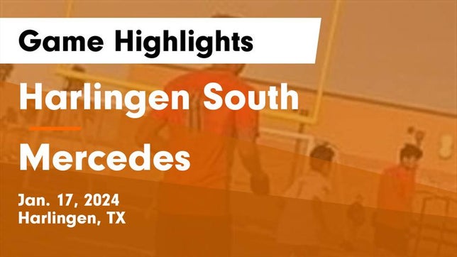 Watch this highlight video of the Harlingen South (Harlingen, TX) soccer team in its game Harlingen South  vs Mercedes  Game Highlights - Jan. 17, 2024 on Jan 17, 2024