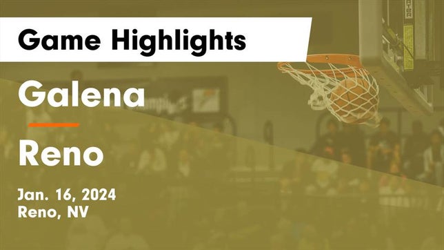 Watch this highlight video of the Galena (Reno, NV) girls basketball team in its game Galena  vs Reno  Game Highlights - Jan. 16, 2024 on Jan 16, 2024