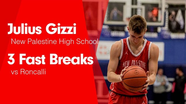 Watch this highlight video of Julius Gizzi